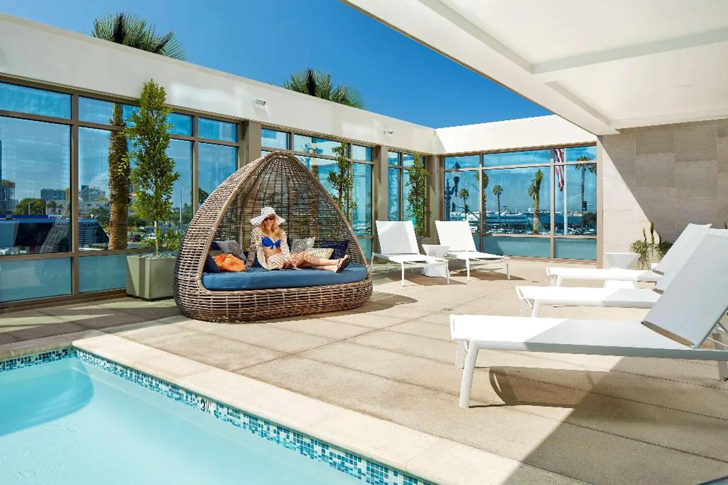 Homewood Suites by Hilton San Diego Downtown/Bayside Terrasse
