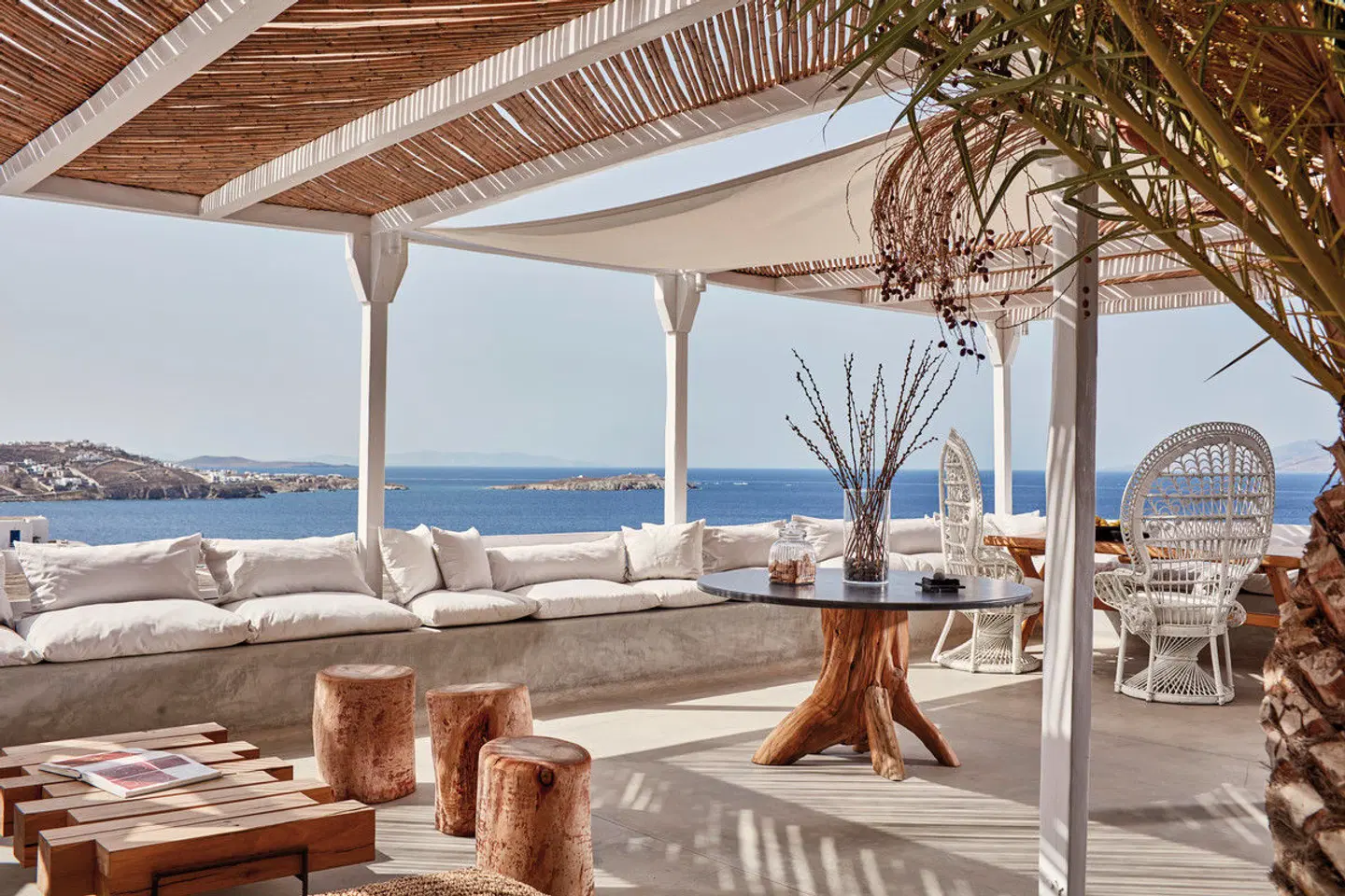 Boheme Mykonos Terrasse