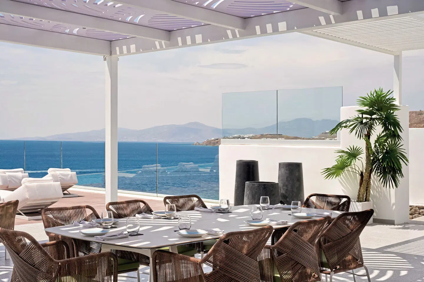 Kouros Hotel & Suites Terrasse
