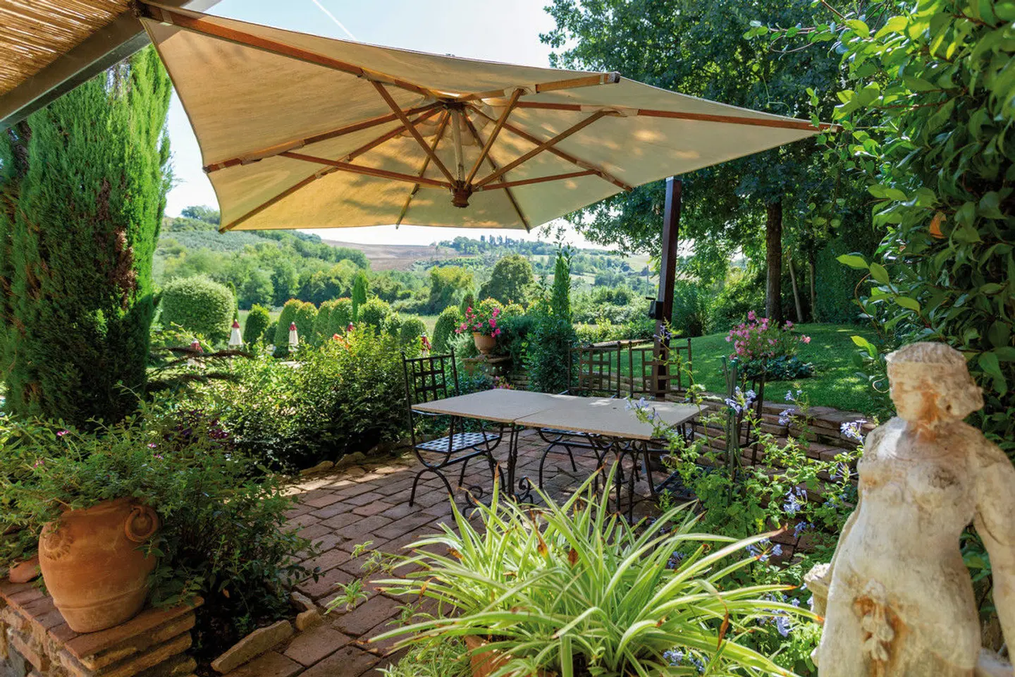 Molino di Foci Garten