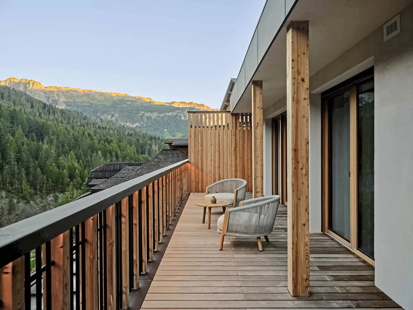 Aman Rosa Alpina Terrasse