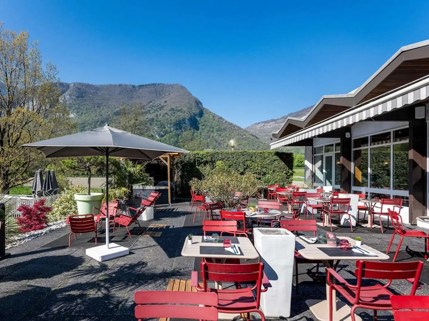 Novotel Grenoble Nord Voreppe Hotel Terrasse