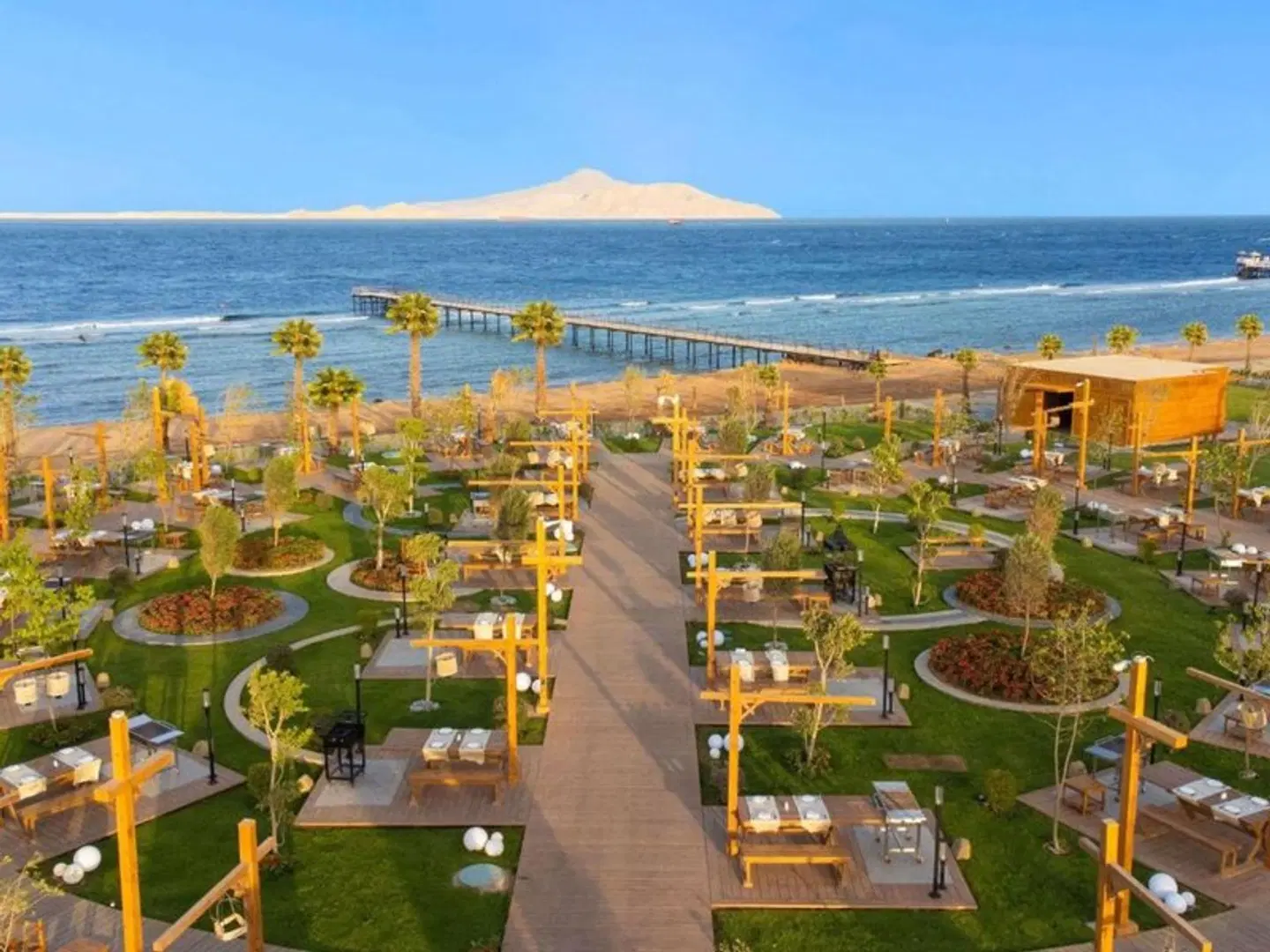 Rixos Radamis Sharm El Sheikh Resort Garten