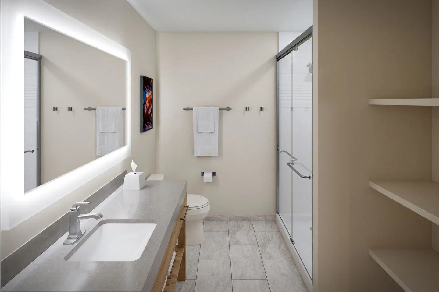 Candlewood Suites Roanoke Airport by IHG Badezimmer