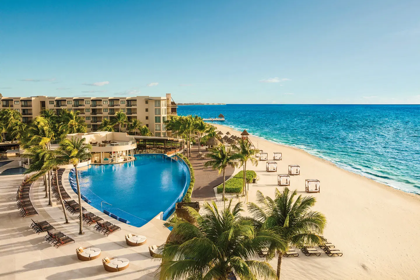 Dreams Riviera Cancun Resort & Spa BEACH