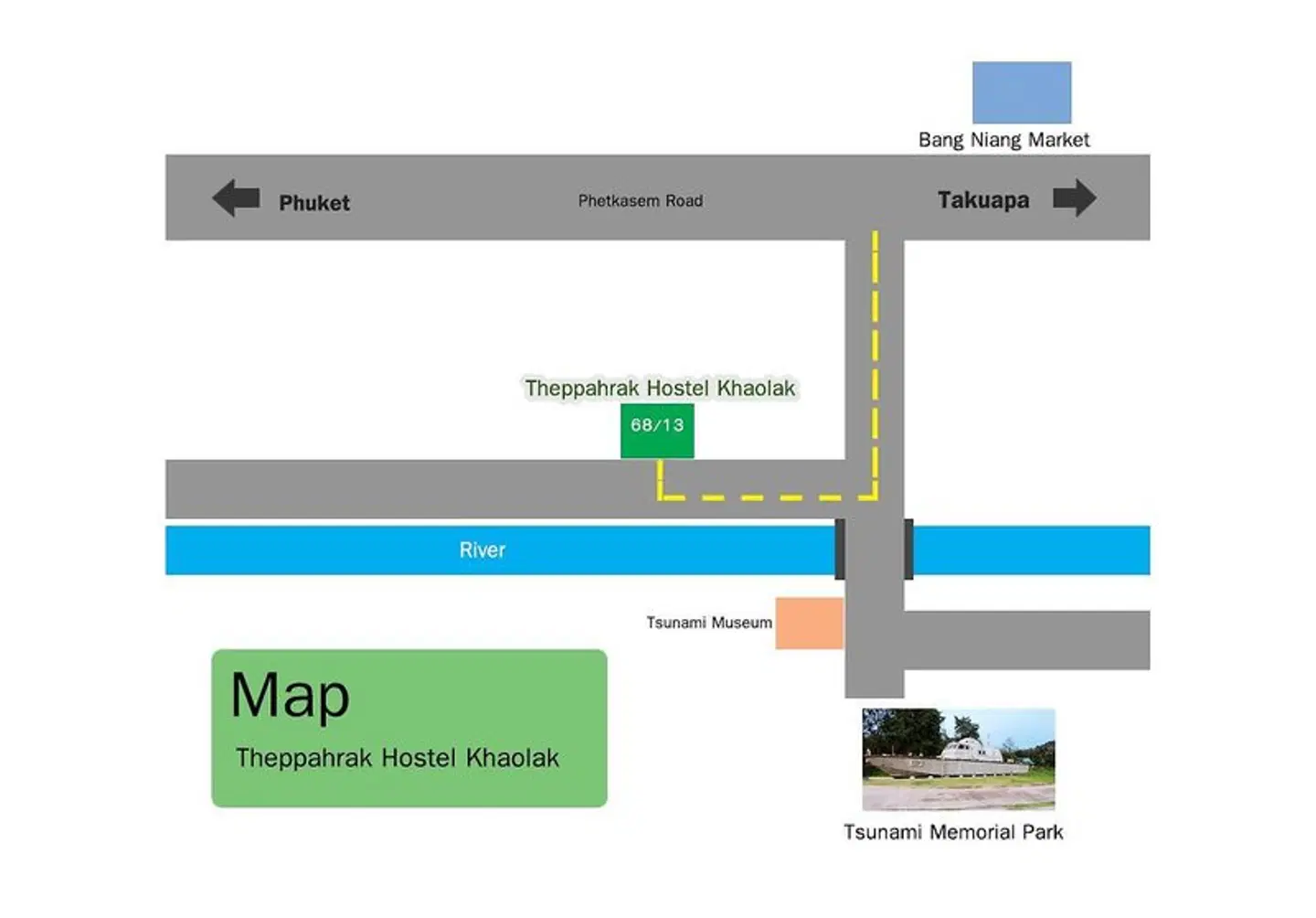 Theppahrak Hostel Khaolak MODEL_IMPRESSION