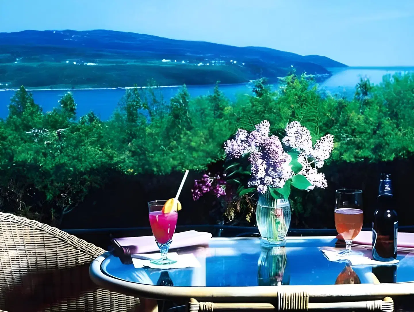 Auberge des Falaises Terrasse