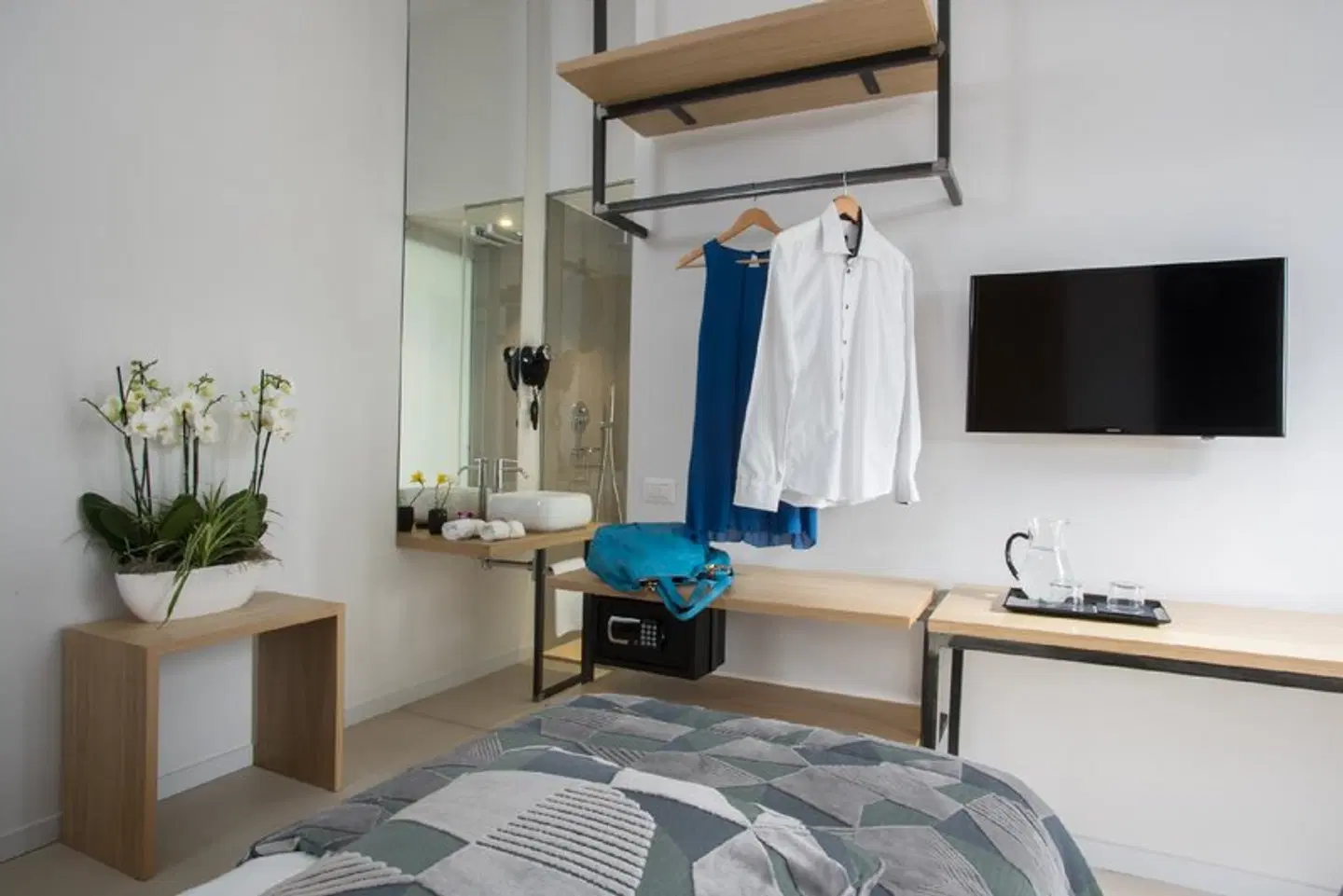 Viminale View Hotel Badezimmer