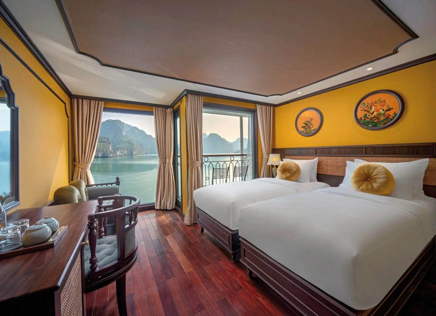 Halong Bucht an Bord der Indochine Grand (1 Nacht) ROOM_EXAMPLE