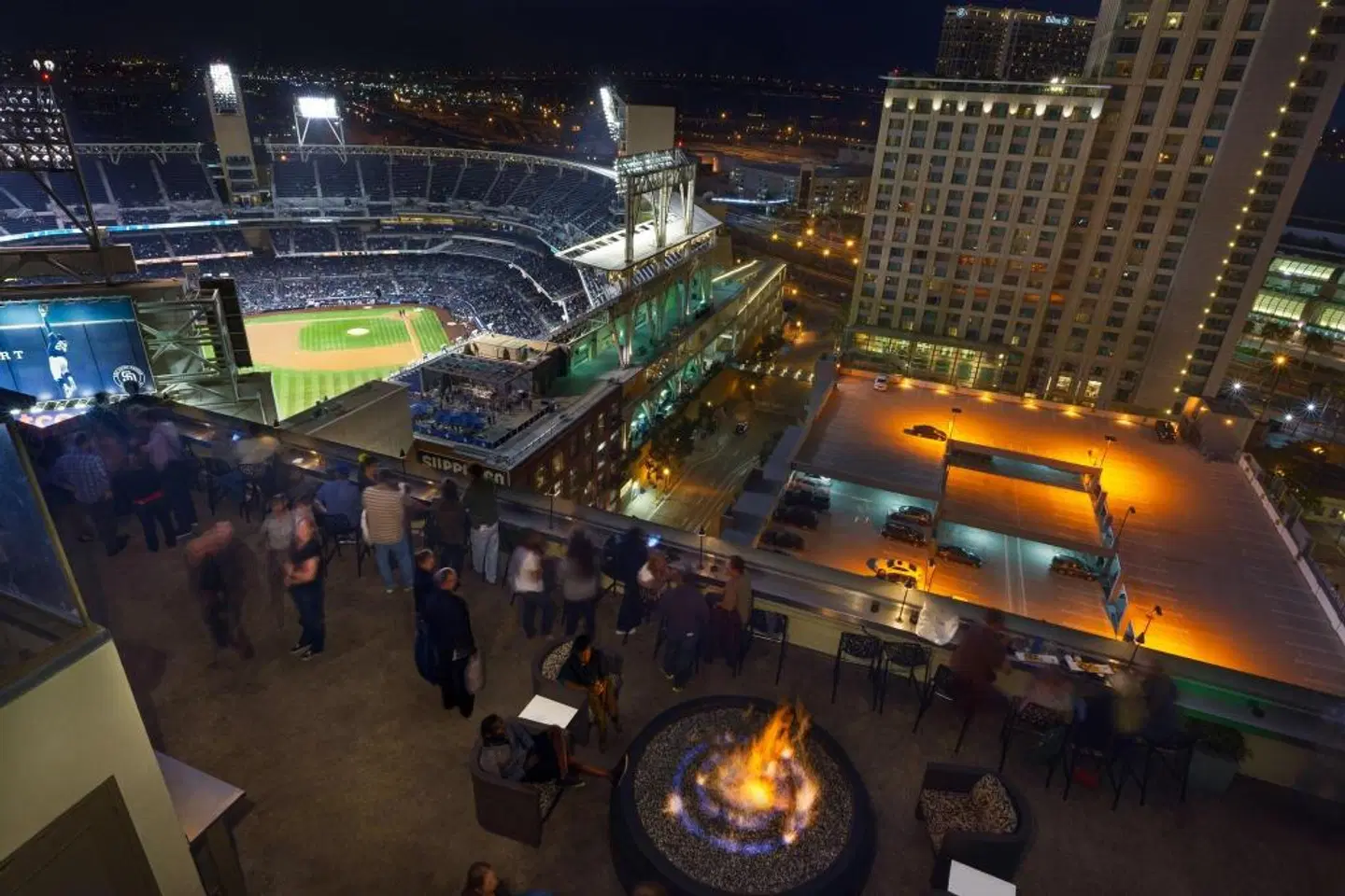 San Diego Marriott Gaslamp Quarter Terrasse