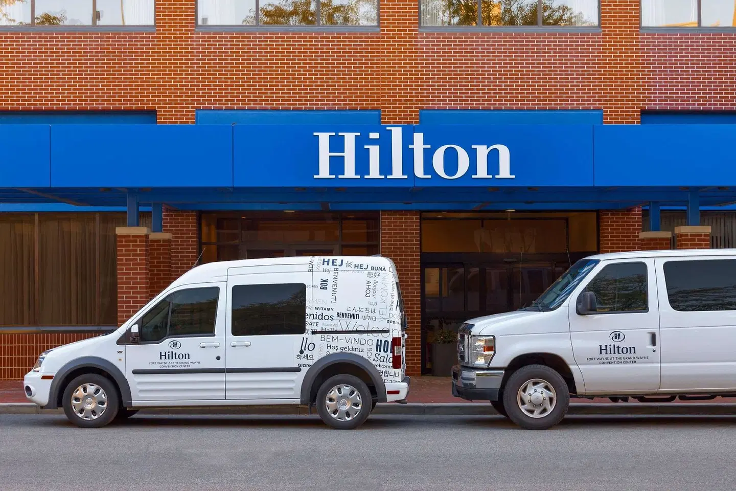 Hilton Fort Wayne at the Grand Wayne Convention Center EXTERIOR