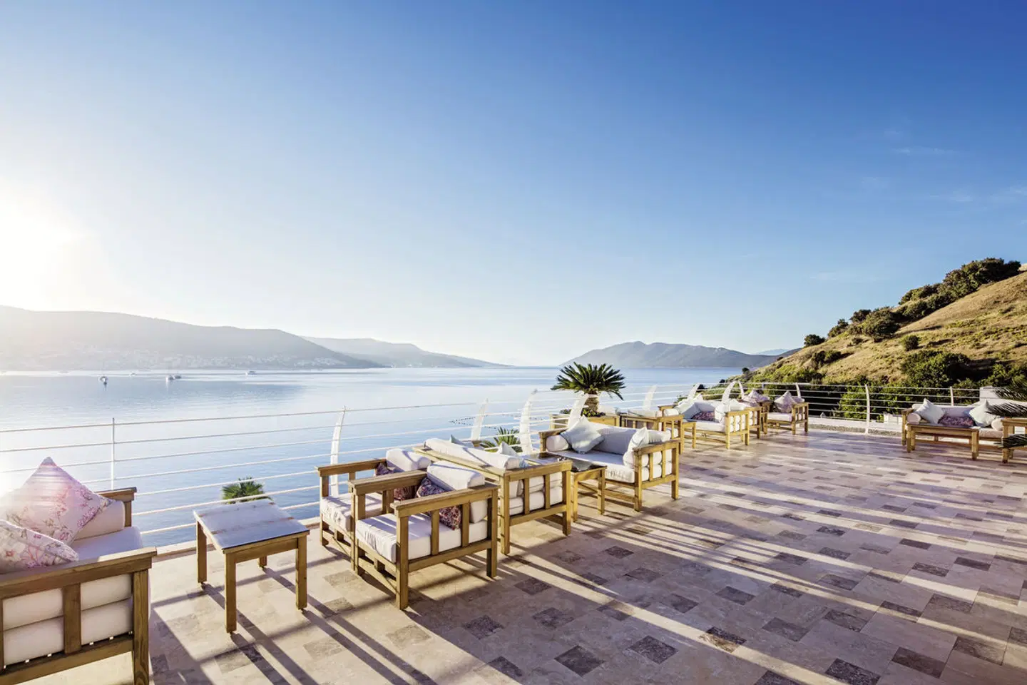 Agaya Bodrum Adult Only Terrasse