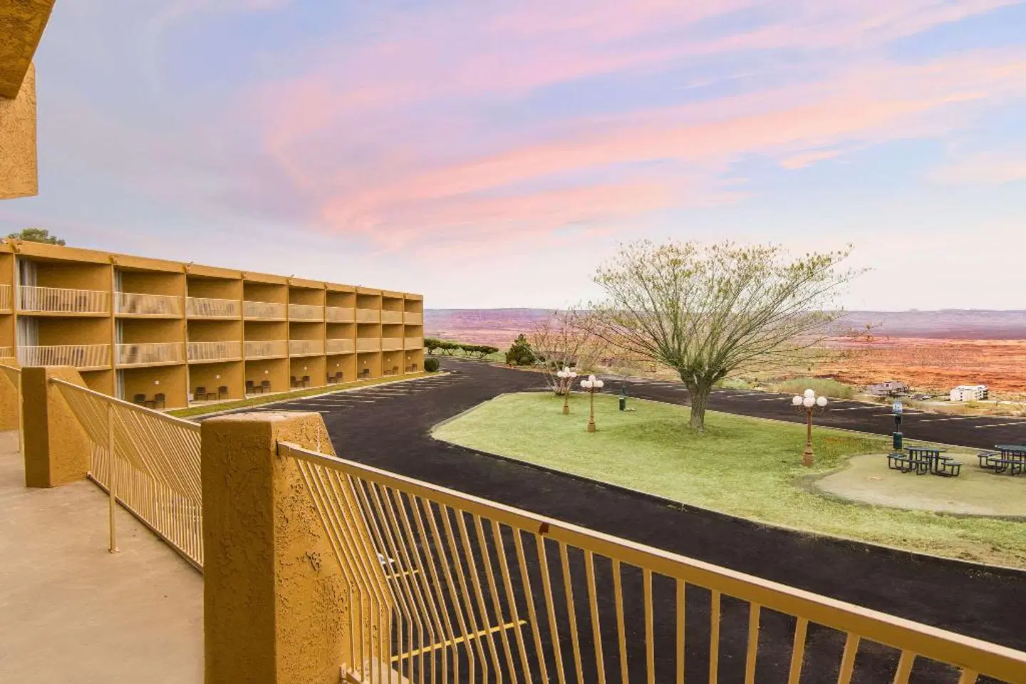 Quality Inn at Lake Powell Terrasse