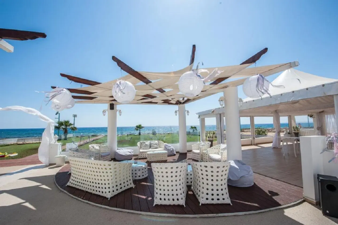 Piere-Anne Beach Hotel Terrasse
