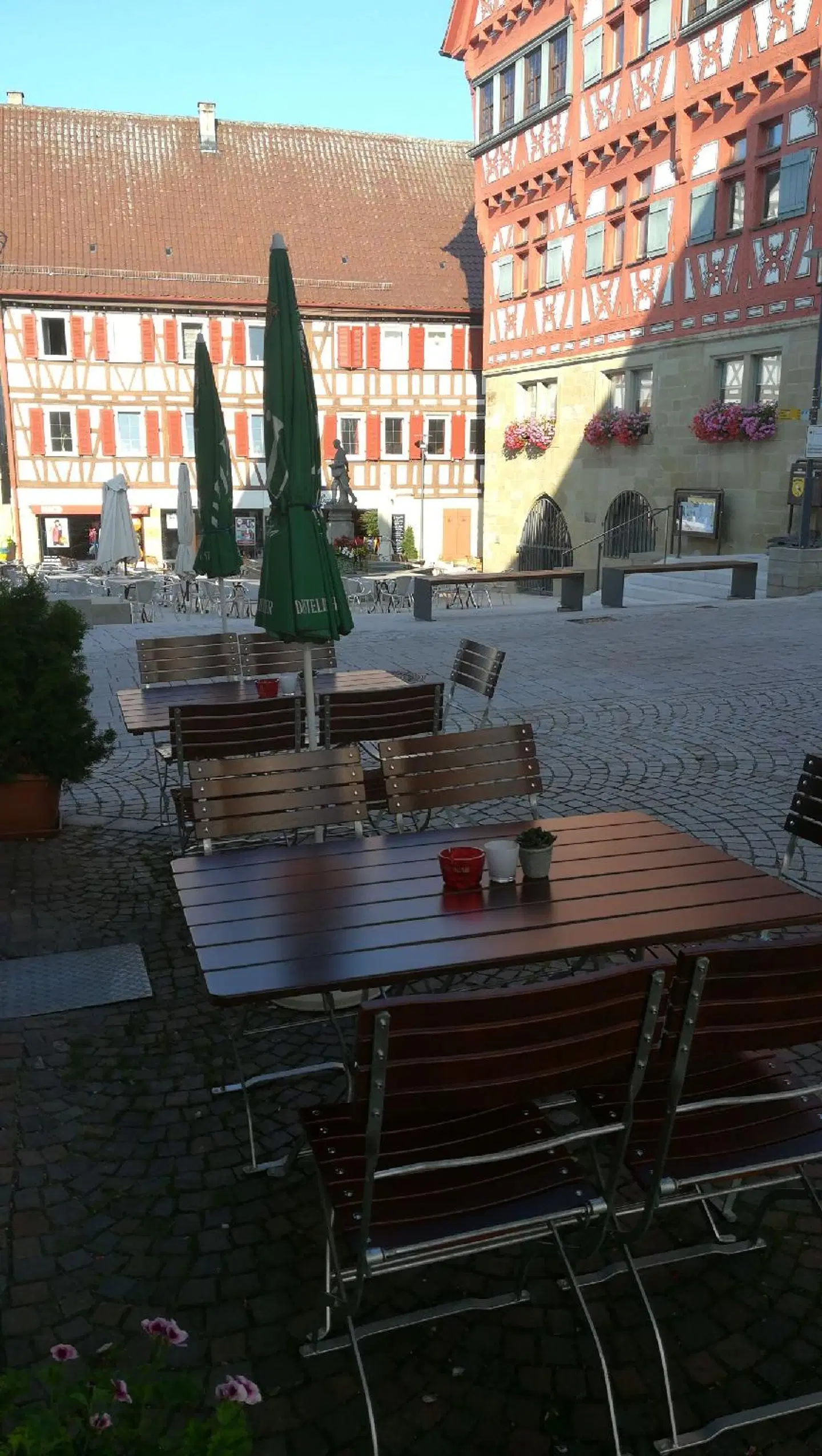 Gasthof Stadtschänke Terrasse