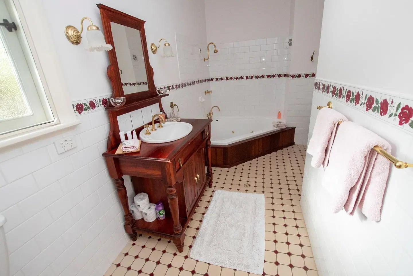 Rosebridge House Bed & Breakfast Badezimmer