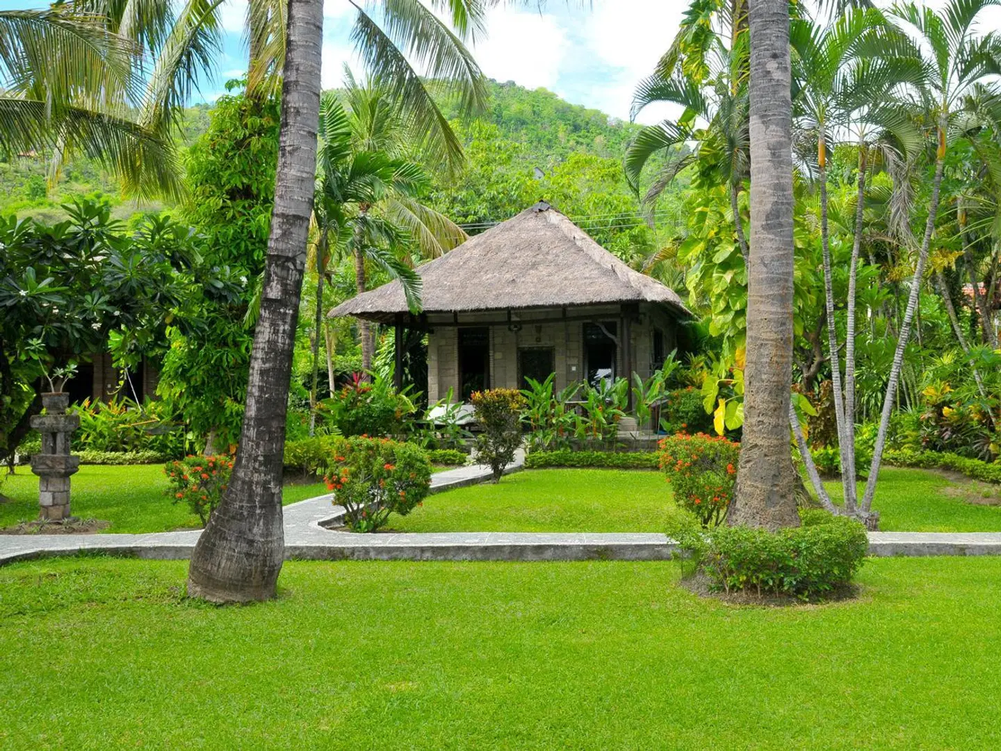 Coral View Villas Garten