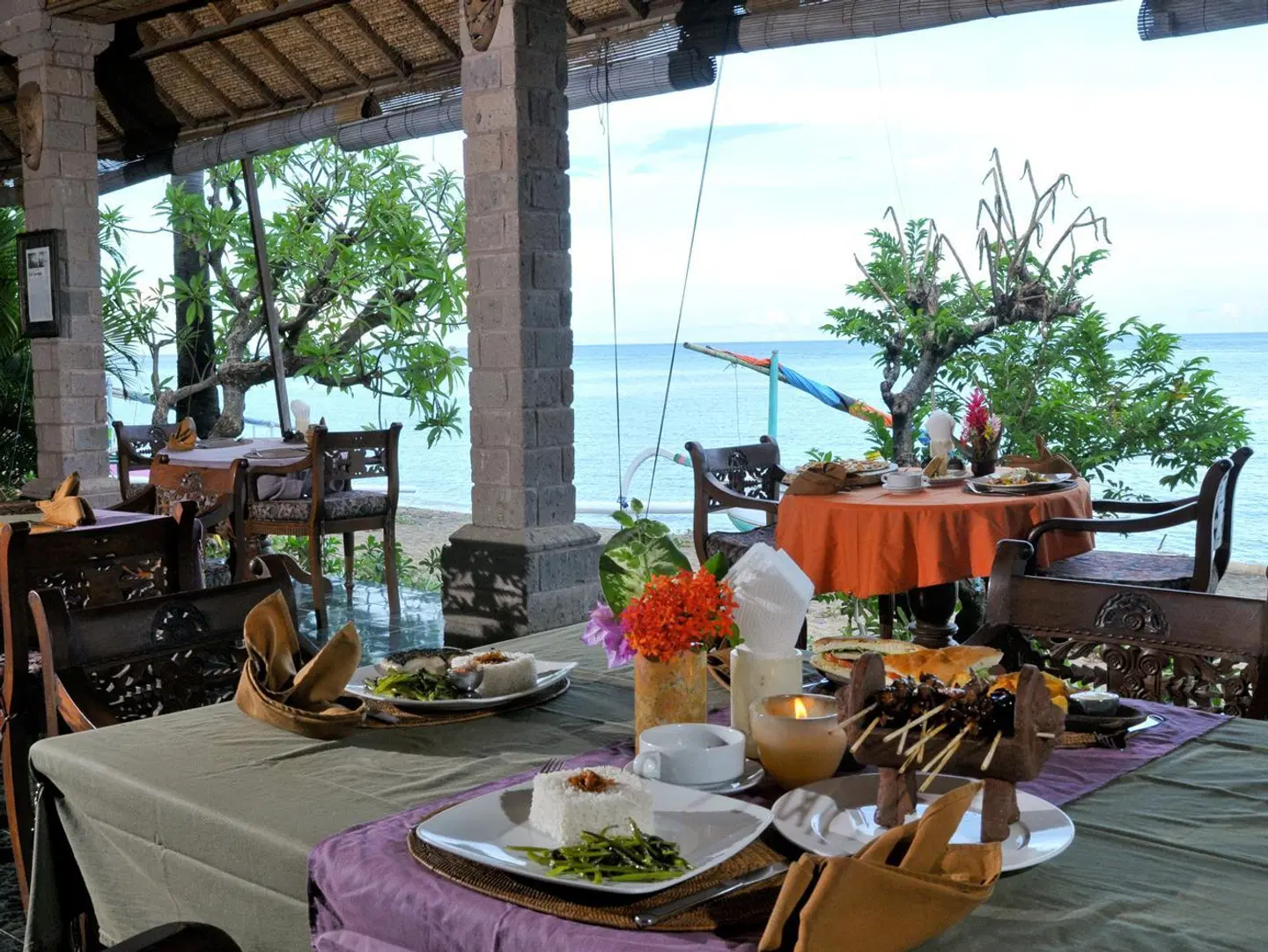 Coral View Villas Terrasse