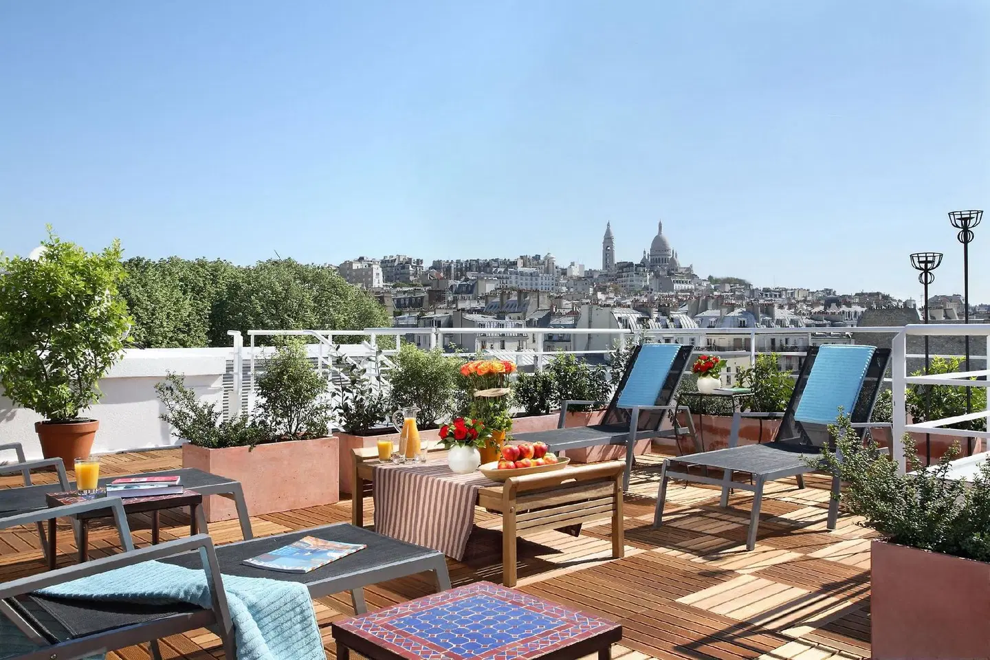 Citadines Montmartre Paris Terrasse