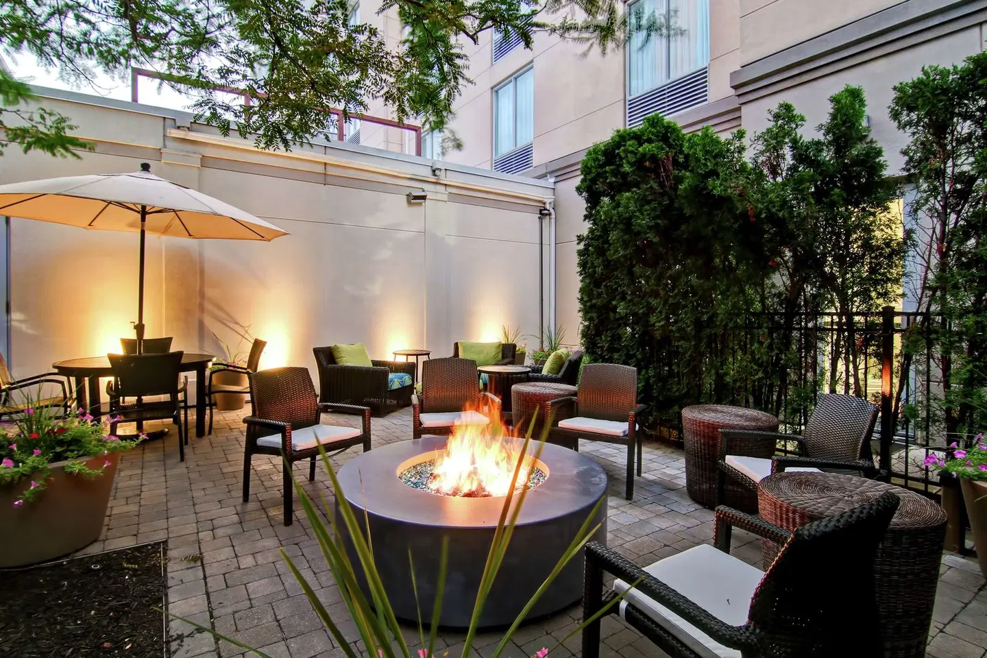 Hilton Garden Inn Toronto/Burlington Terrasse