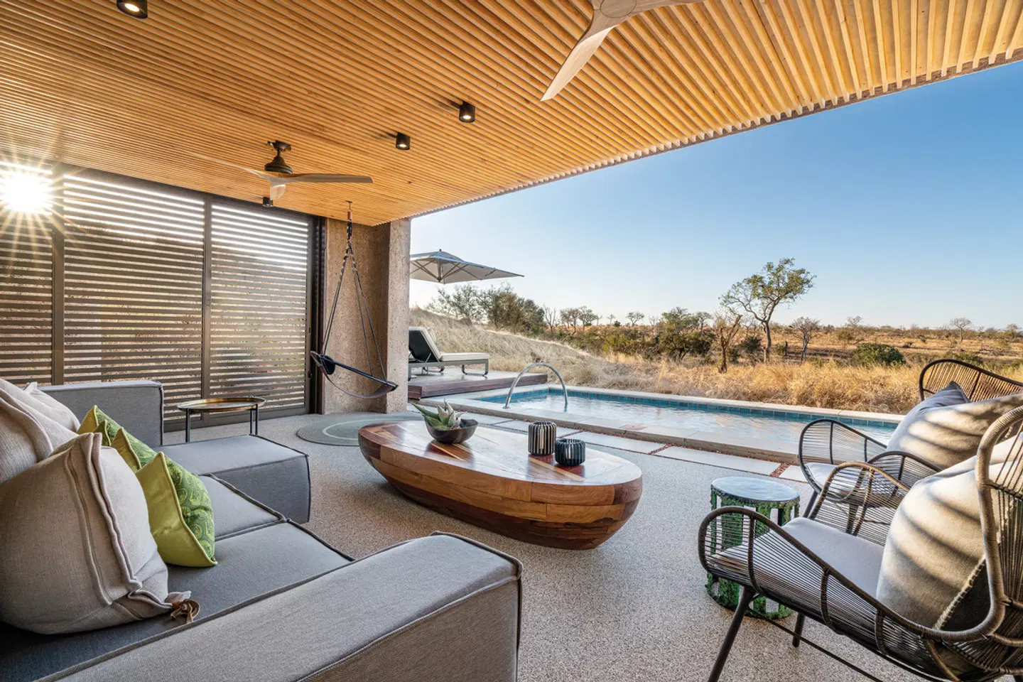 Sabi Sabi Private Game Reserve Terrasse