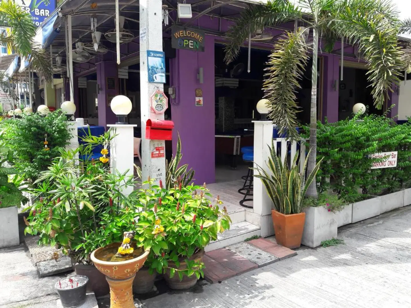 GARDEN GUEST HOUSE Terrasse