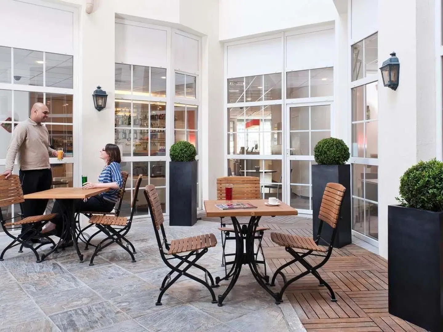 ibis Paris Ornano Montmartre North 18th Terrasse
