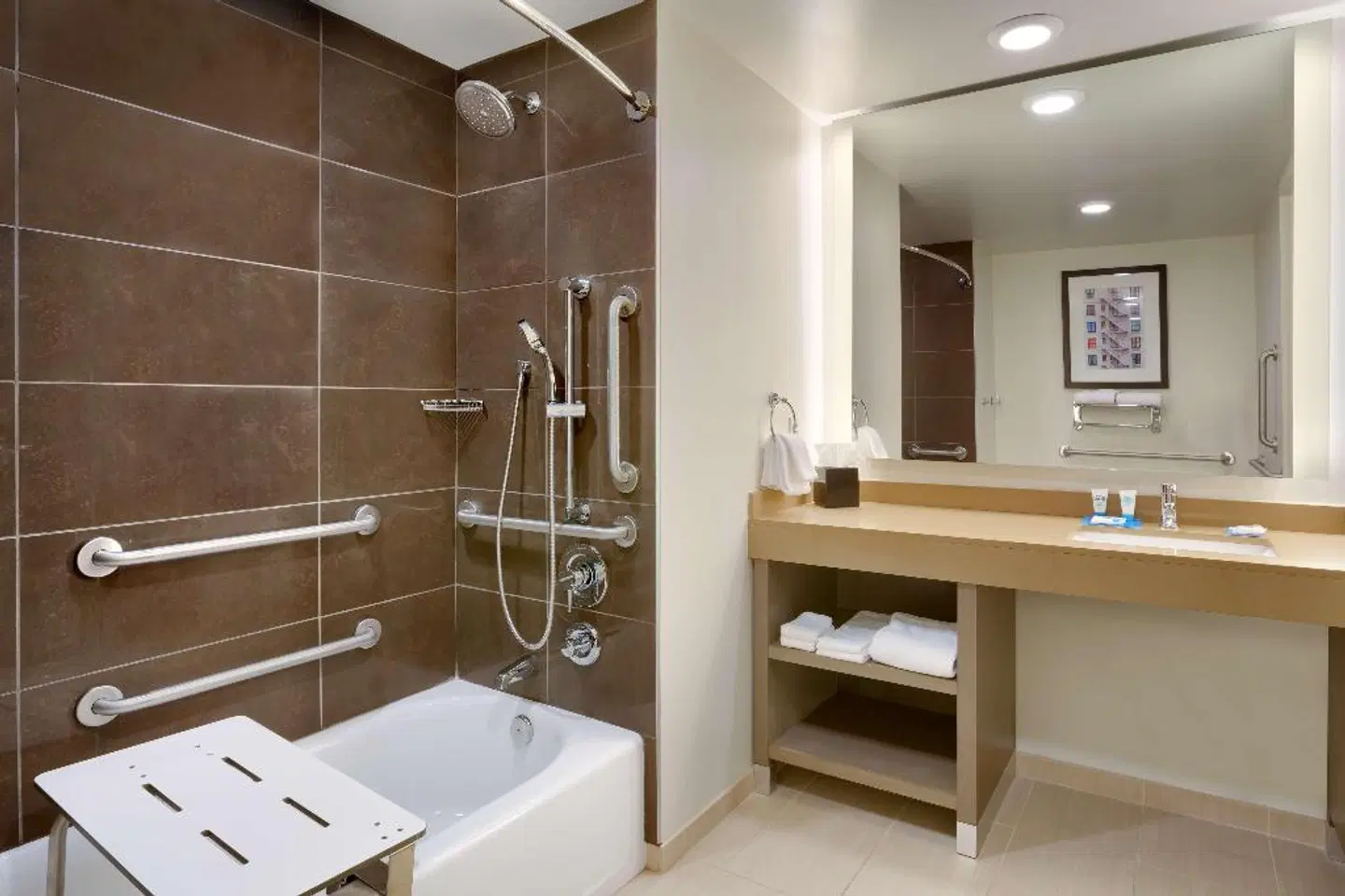 Hyatt House Portland/Downtown Badezimmer