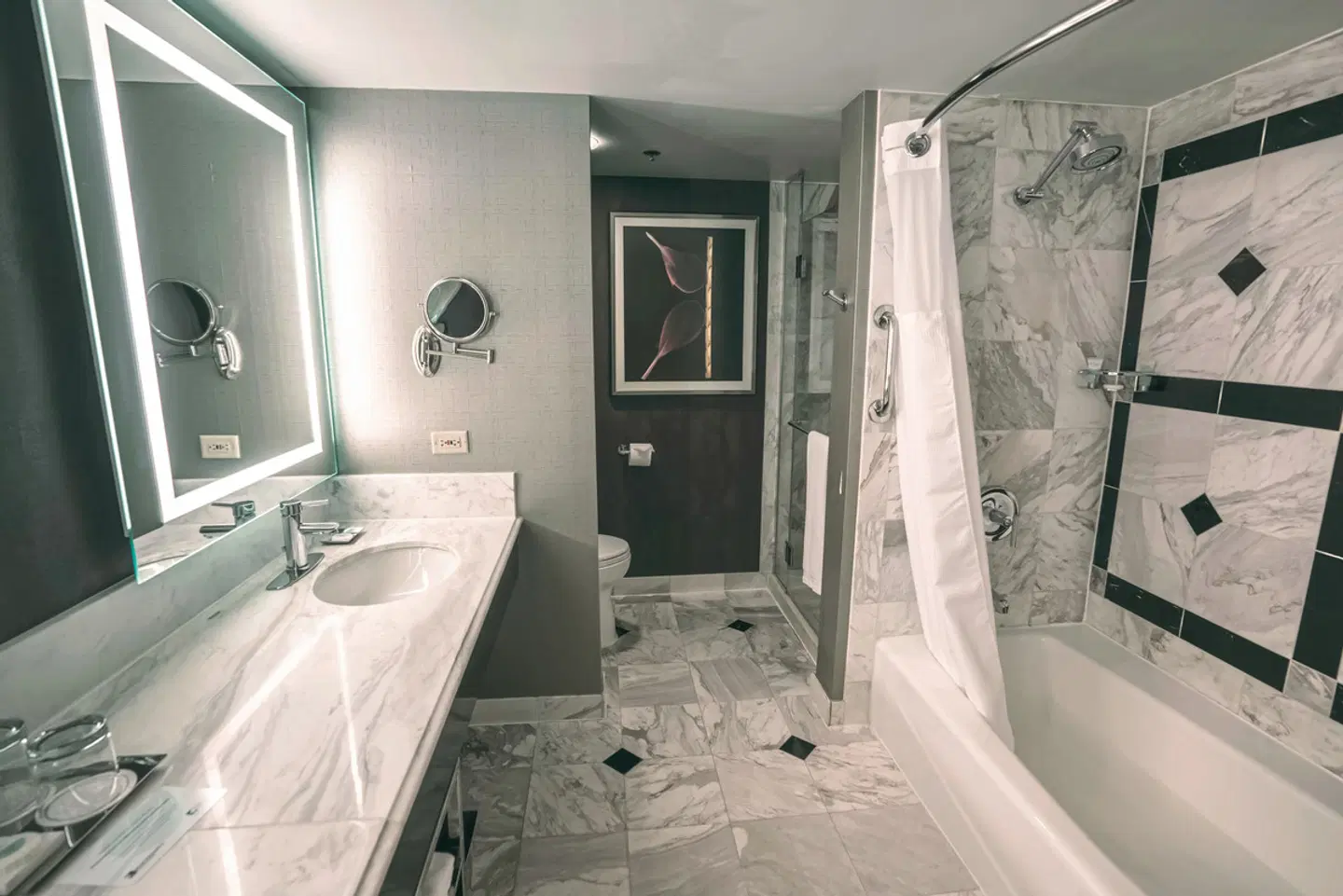 MGM Grand Hotel & Casino Badezimmer