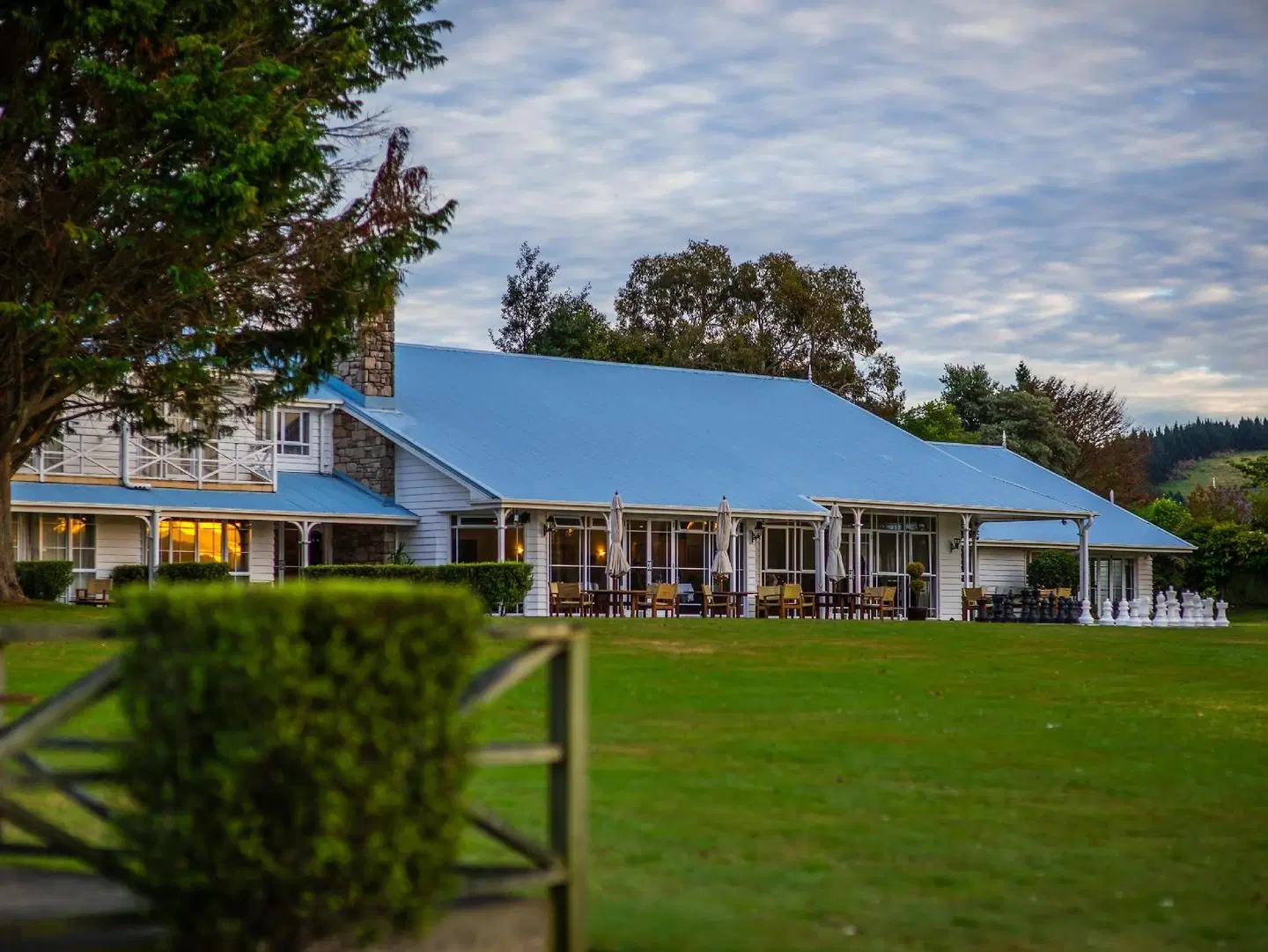 VR Rotorua Lake Resort Terrasse