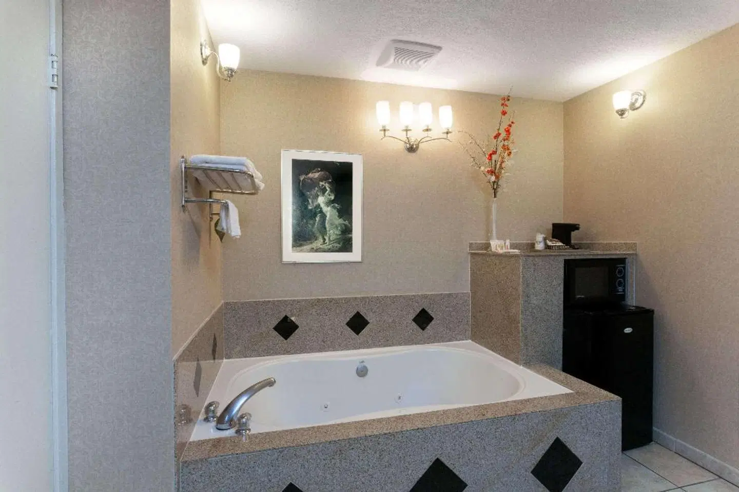 Days Inn by Wyndham Alhambra CA Badezimmer