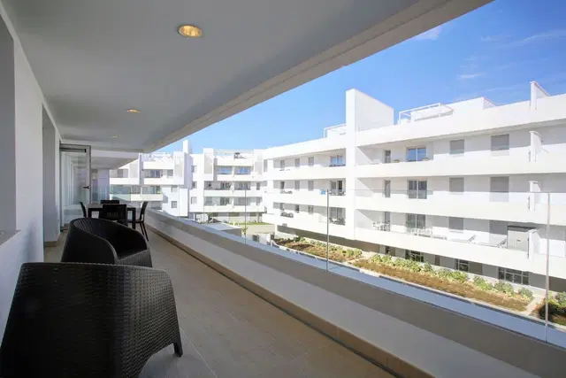 Aqua Apartments Marbella Terrasse