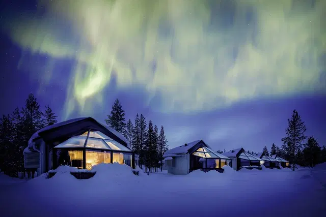 Santa's Igloos Arctic Circle EXTERIOR