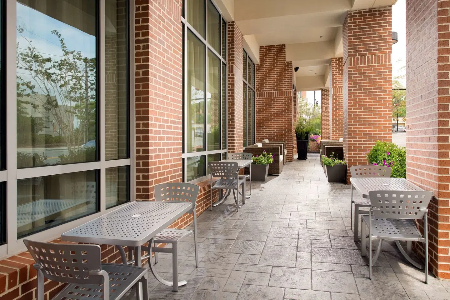 Hampton Inn Wilmington Downtown Terrasse