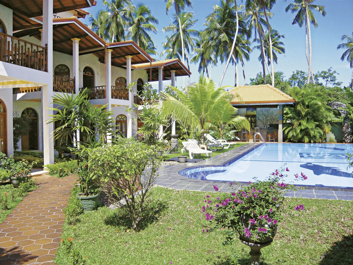 Bentota Village Garten