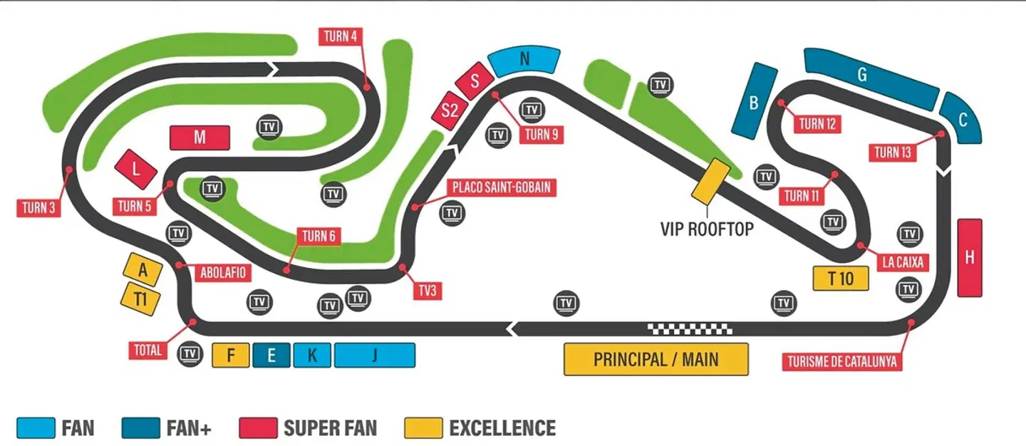 Holiday Inn Express Barcelona - City 22@ - inkl. Formel 1 Wochenend-Ticket Barcelona Landkarte