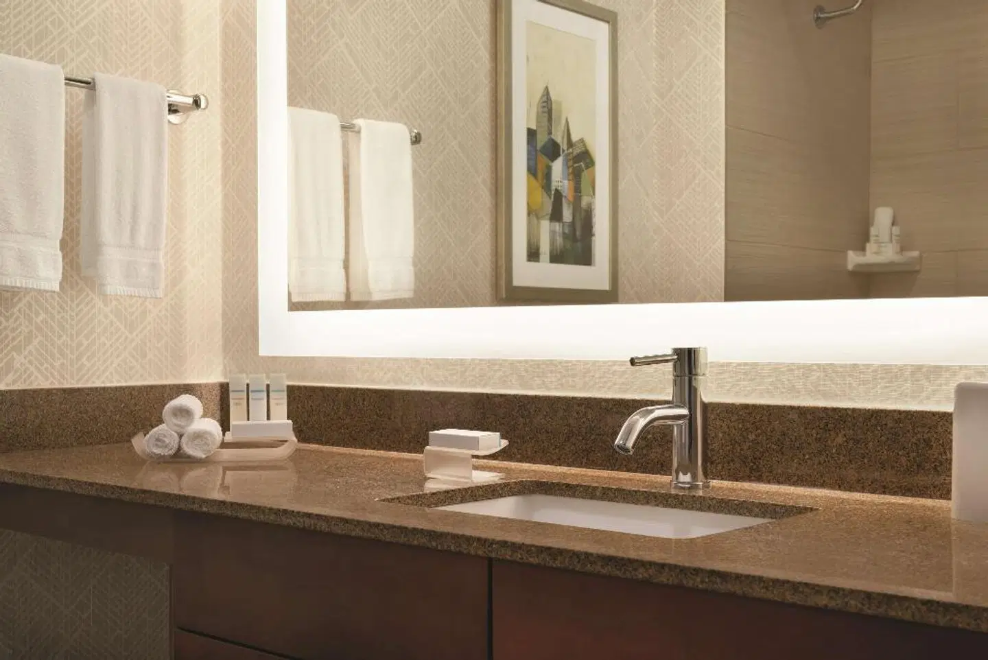Homewood Suites by Hilton Seattle Convention Center Pike Street Badezimmer