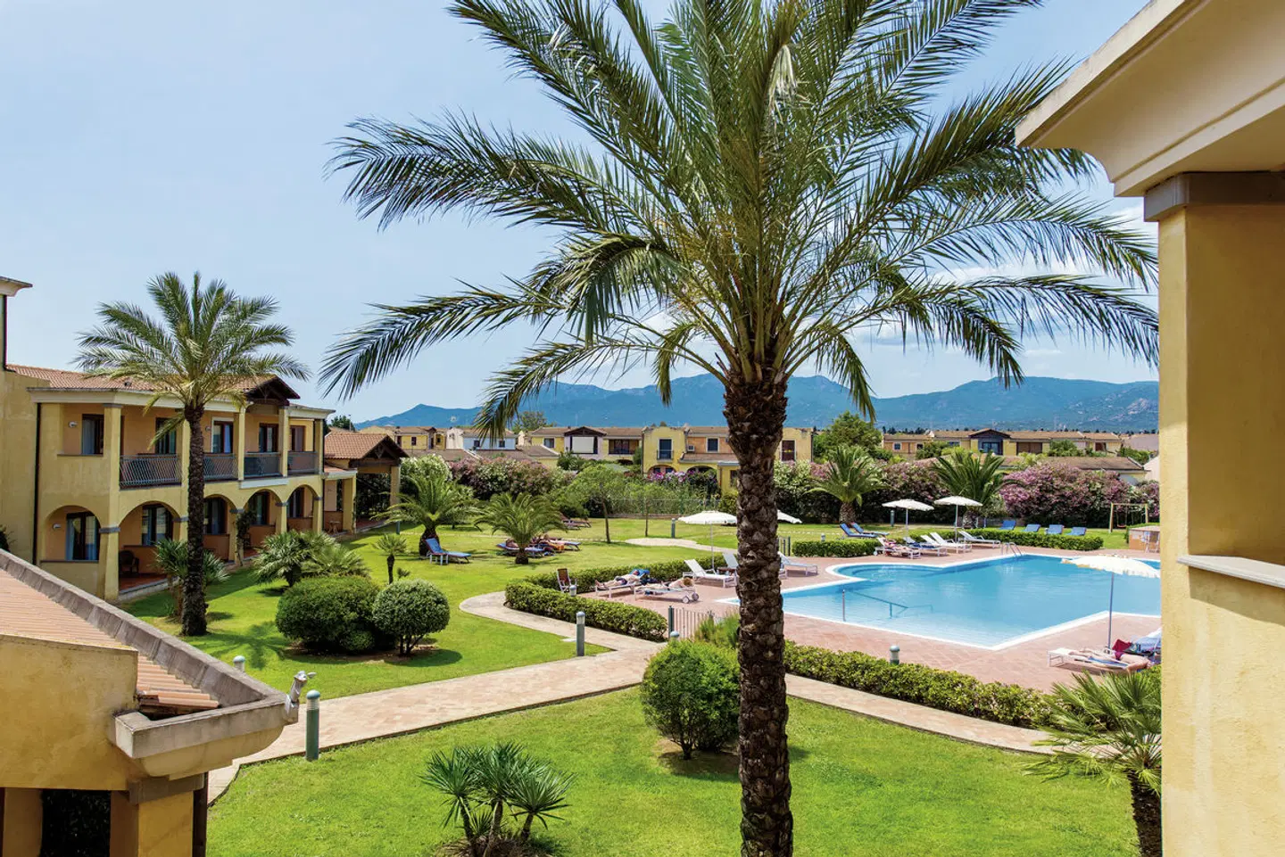 Hotel Santa Gilla Garten