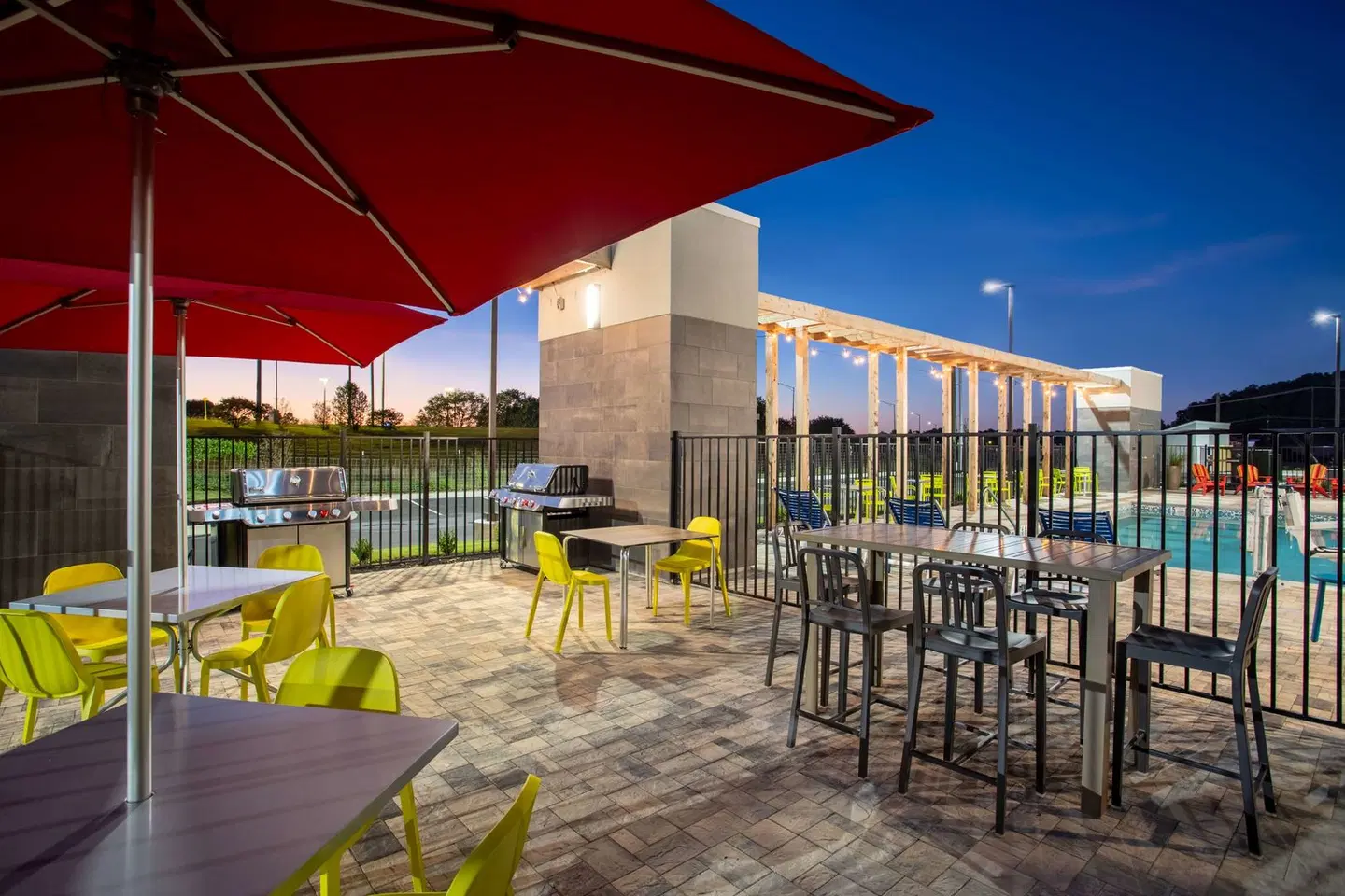 Home2 Suites By Hilton Calhoun Terrasse