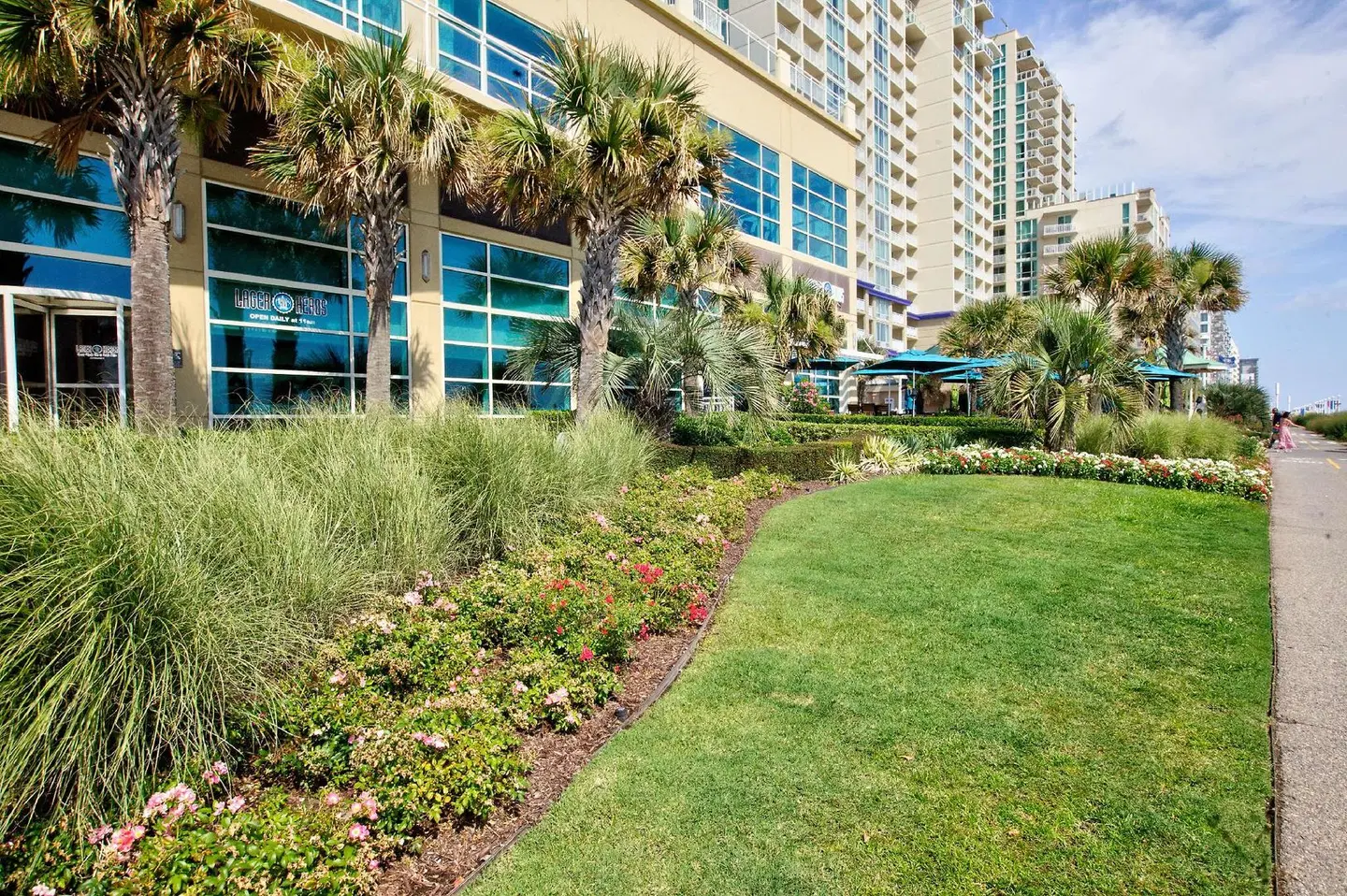 Hilton Garden Inn Virginia Beach Oceanfront Garten