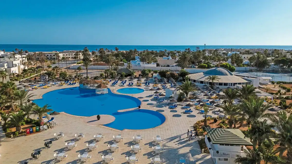 Djerba Sun Beach Hotel & Spa — ChIJlXkNy8ykqhMR6kAXViiSbT4,ChIJu3O6UeSkqhMR76N0Rdaw-LY