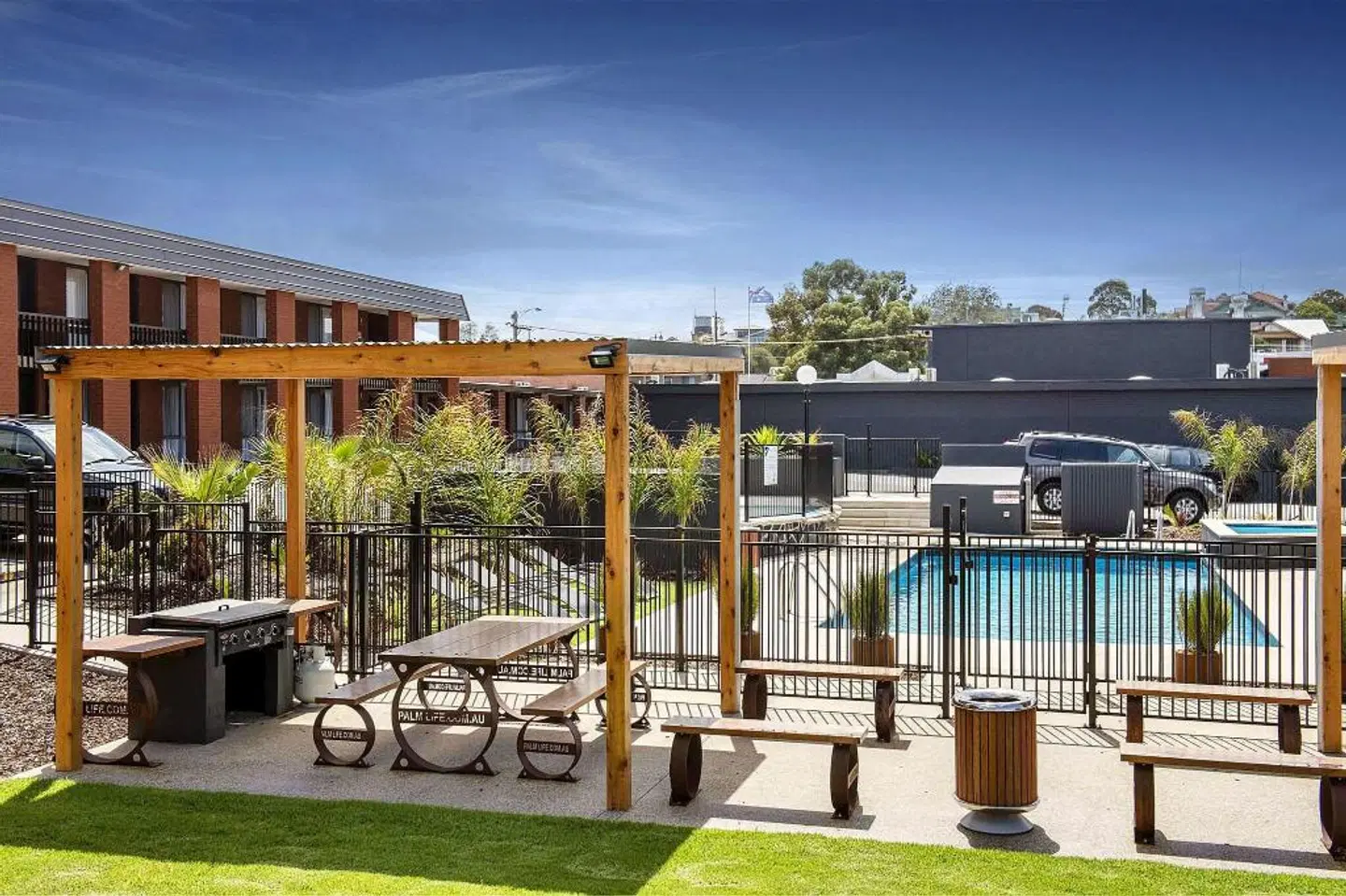 Mid City Motel Warrnambool Terrasse
