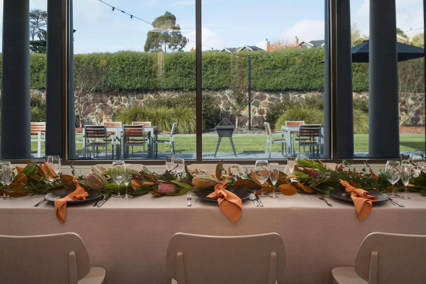Yarra Valley Lodge Terrasse