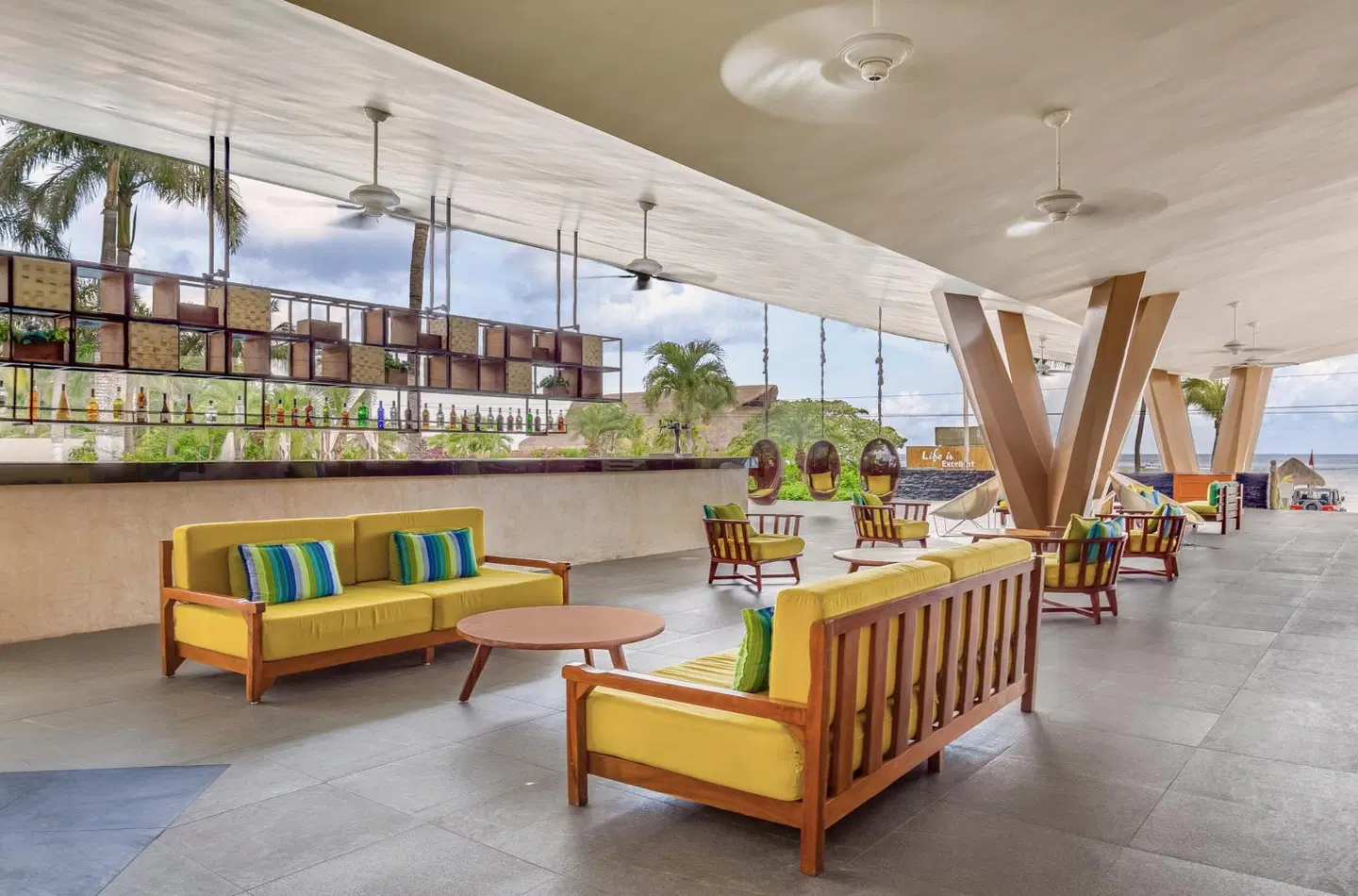 Fiesta Americana Cozumel All Inclusive Terrasse