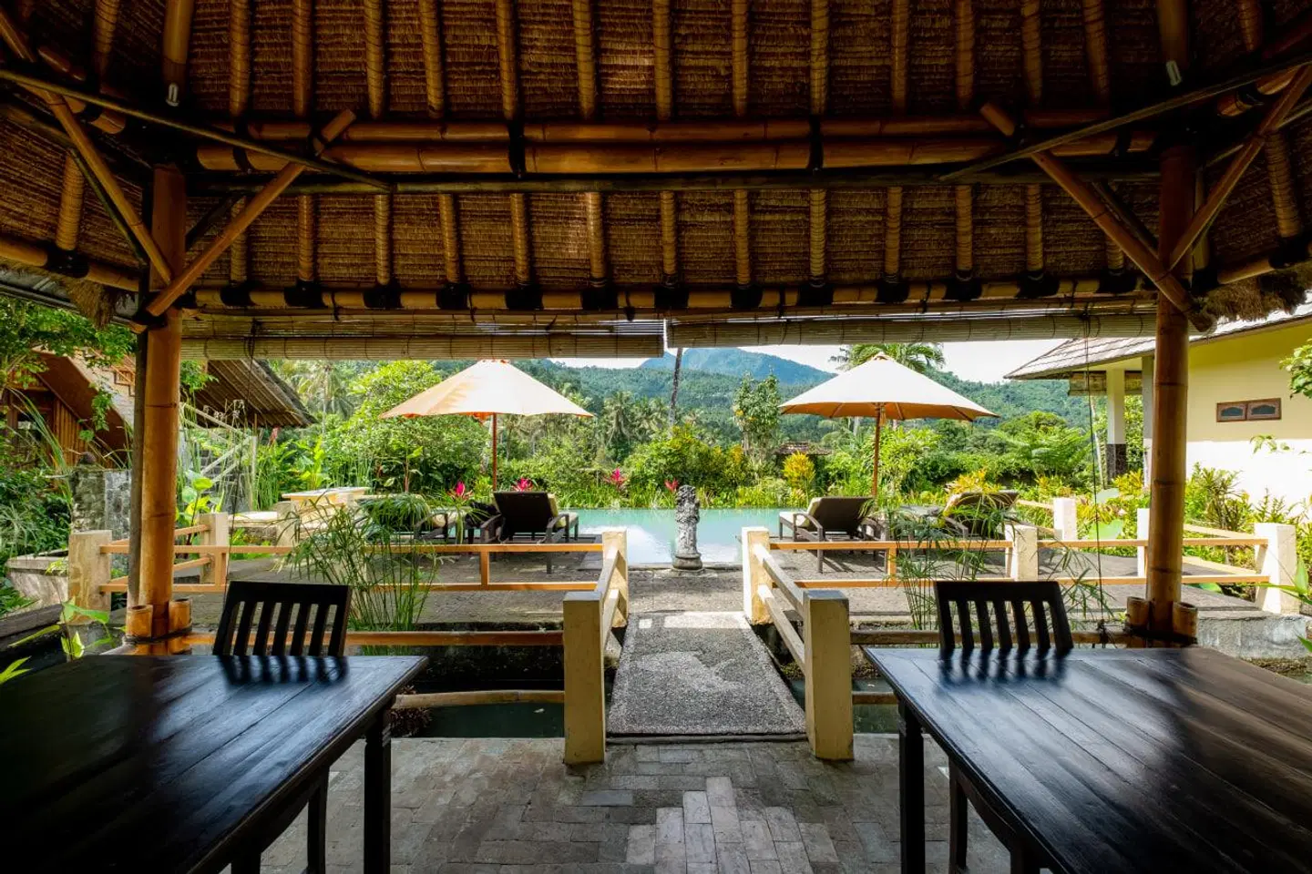 Villa Manuk Terrasse