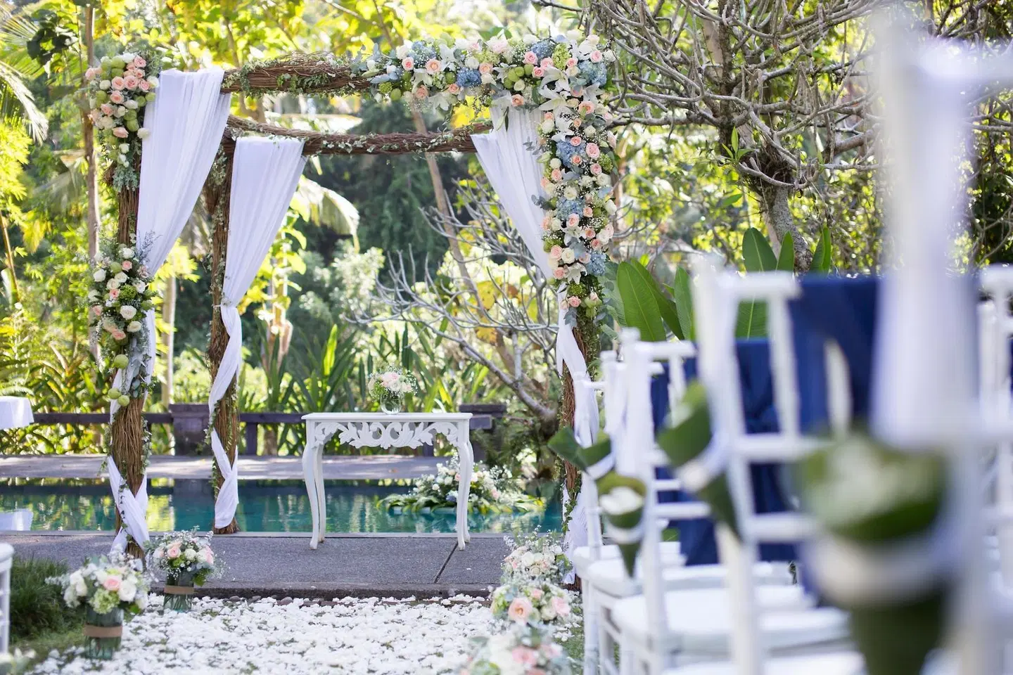 Villa Beji Indah Garten