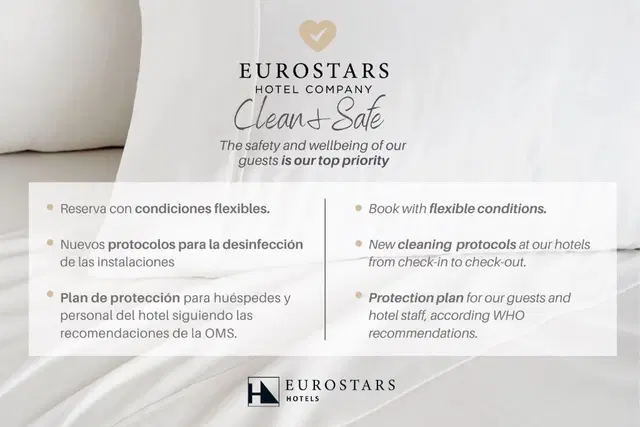 Eurostars Hotel Excelsior Landkarte