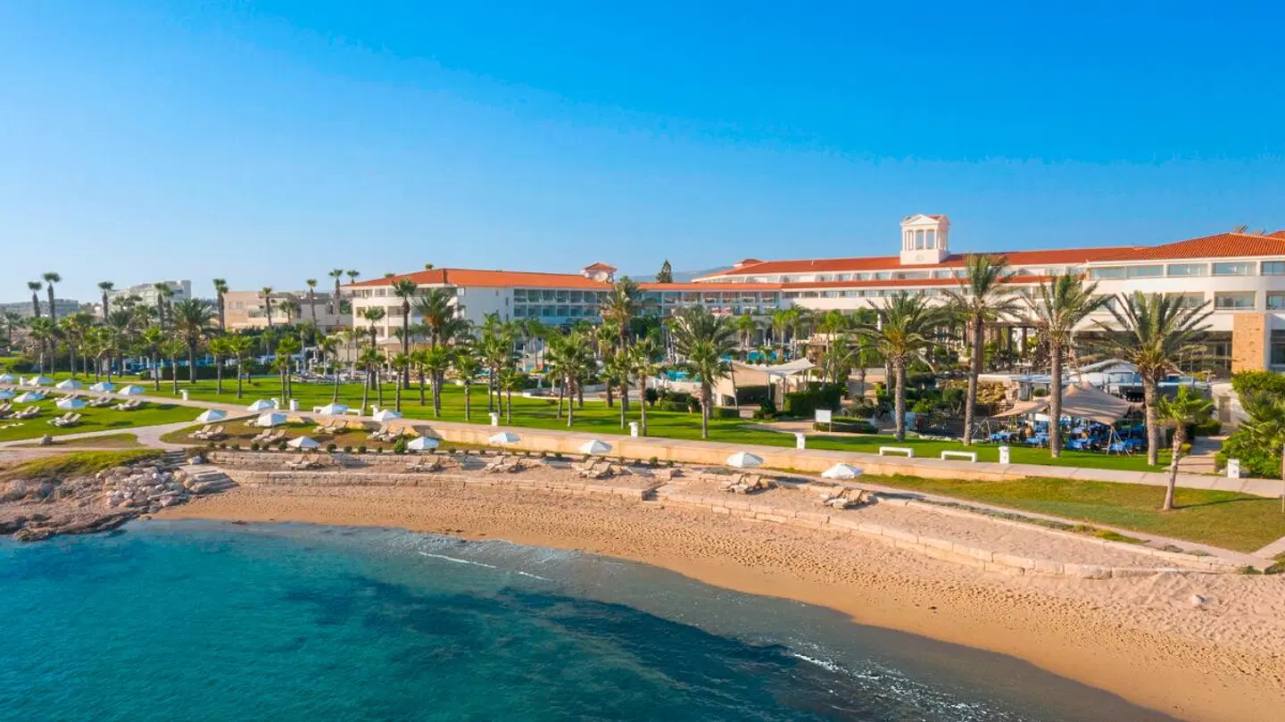 Olympic Lagoon Resort Paphos Strand