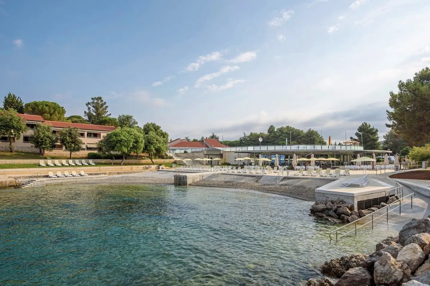 Maistra Camping Porto Sole Mobile Homes Strand