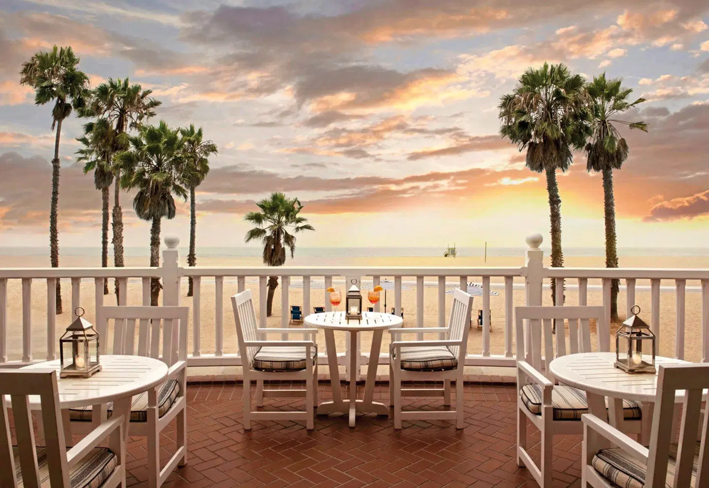 Shutters on the Beach Terrasse